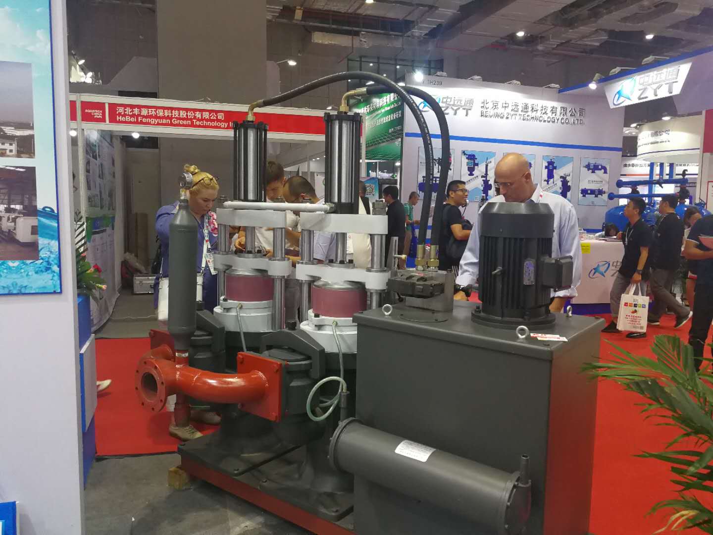 2018年參加污水處理展會4 2018年參加污水處理展會4
